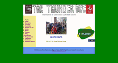 Desktop Screenshot of graveshamexplorers.org.uk